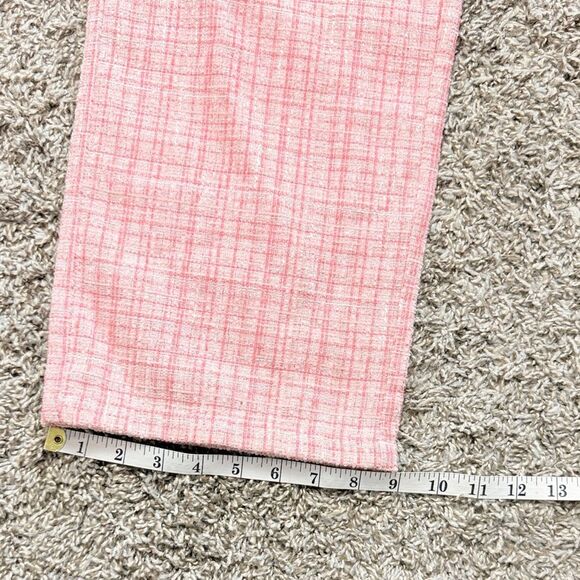Cider Pink Tweed Pants & Cropped Tank Top Set - Picture 6 of 9